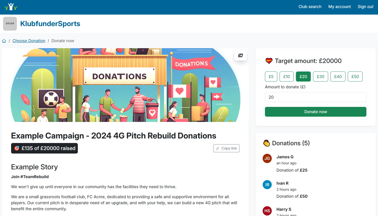 Donate