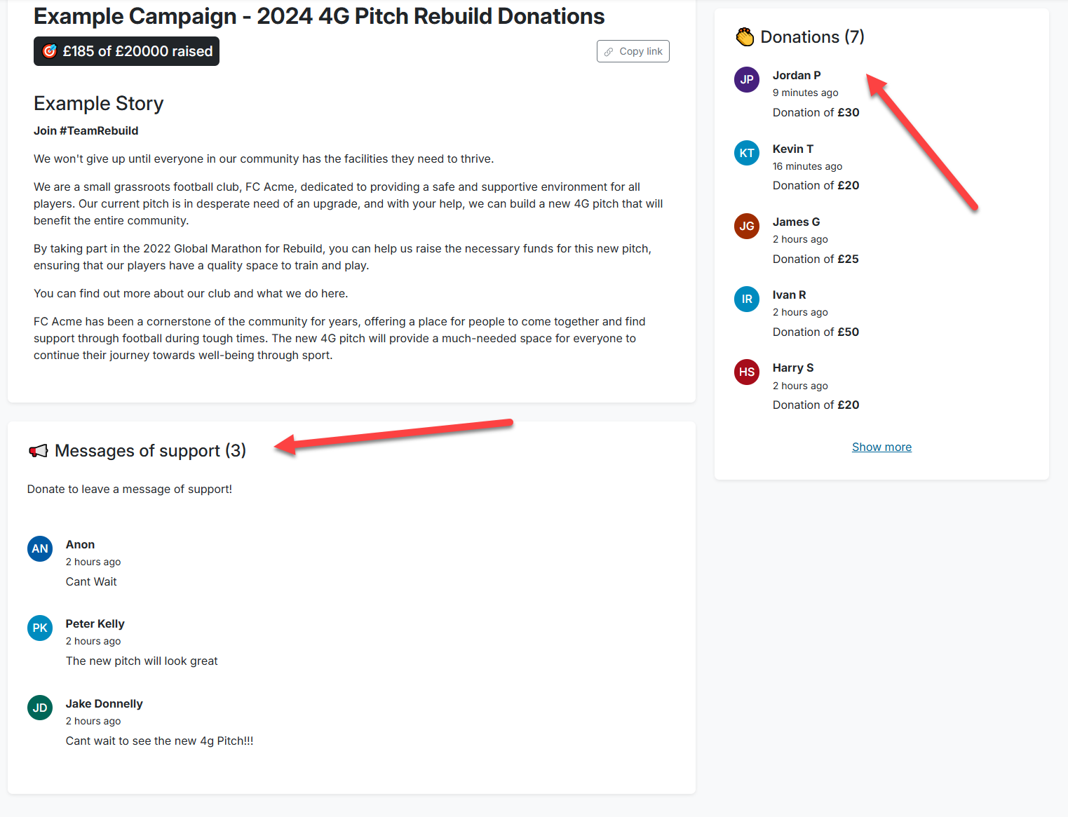 Donations