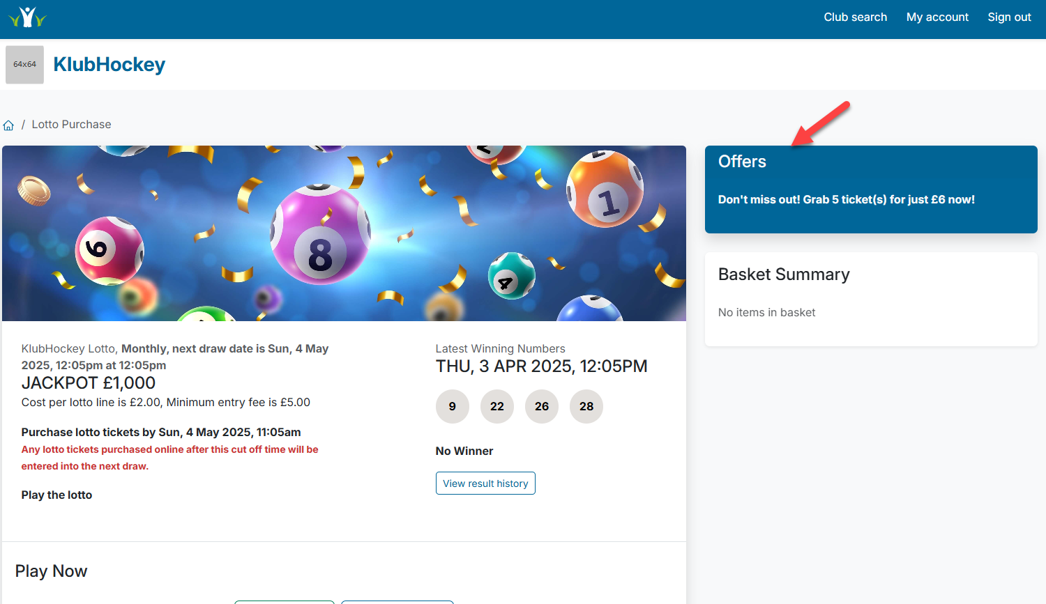 Offer Displayed