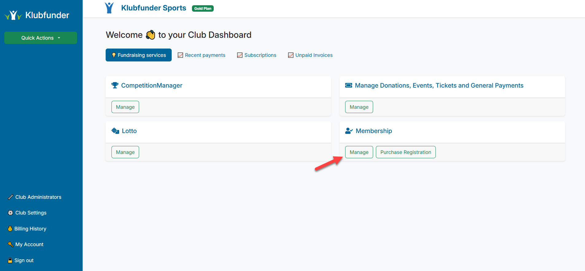 Admin Dashboard