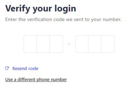 Login Screen