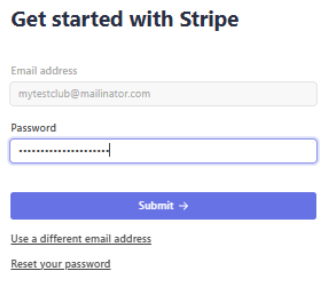 Enter Login Details